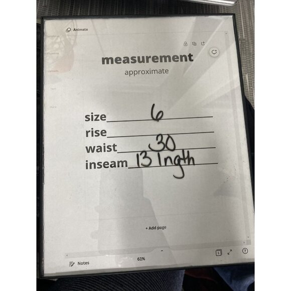 GUESS Collections Womens Black‎ Skirt Front Pockets Mini Size 6 - Picture 6 of 6